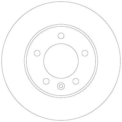 Juego de discos de freno TRW DF6120 TRW DF6120 (Sustituye a DF6179) Envío Gratis